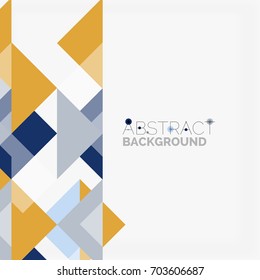 Triangle pattern design background. Vector business or technology presentation template, brochure or flyer pattern, or geometric web banner