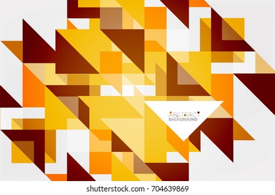 Triangle pattern design background. Vector business or technology presentation template, brochure or flyer pattern, or geometric web banner