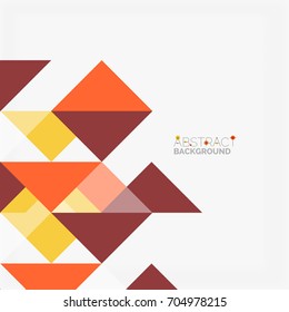 Triangle pattern design background. Vector business or technology presentation template, brochure or flyer pattern, or geometric web banner