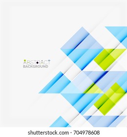 Triangle pattern design background. Vector business or technology presentation template, brochure or flyer pattern, or geometric web banner