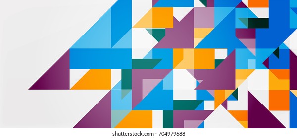 Triangle pattern design background. Vector business or technology presentation template, brochure or flyer pattern, or geometric web banner