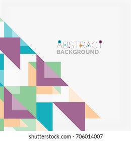Triangle pattern design background. Vector business or technology presentation template, brochure or flyer pattern, or geometric web banner