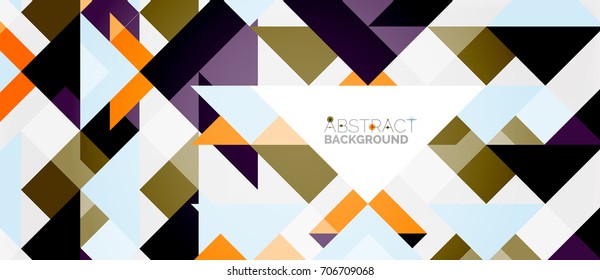 Triangle pattern design background. Vector business or technology presentation template, brochure or flyer pattern, or geometric web banner