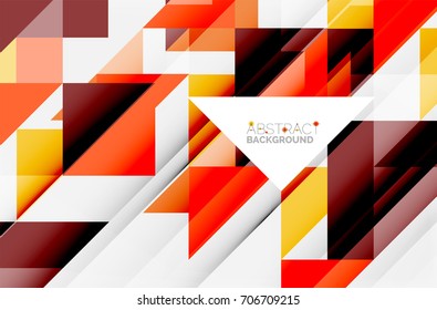 Triangle pattern design background. Vector business or technology presentation template, brochure or flyer pattern, or geometric web banner