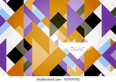 Triangle pattern design background. Vector business or technology presentation template, brochure or flyer pattern, or geometric web banner