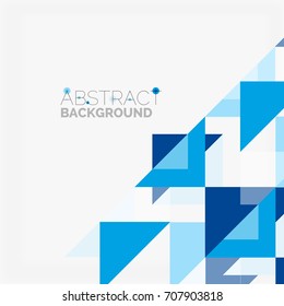 Triangle pattern design background. Vector business or technology presentation template, brochure or flyer pattern, or geometric web banner