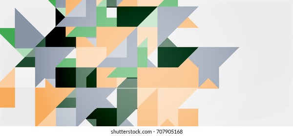 Triangle pattern design background. Vector business or technology presentation template, brochure or flyer pattern, or geometric web banner