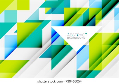 Triangle pattern design background. Vector business or technology presentation template, brochure or flyer pattern, or geometric web banner