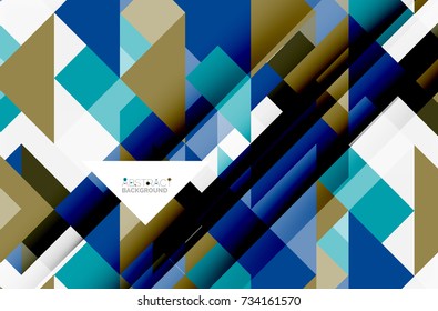 Triangle pattern design background. Vector business or technology presentation template, brochure or flyer pattern, or geometric web banner