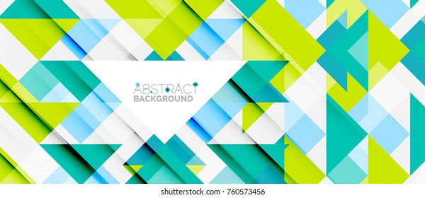 Triangle pattern design background. Vector business or technology presentation template, brochure or flyer pattern, or geometric web banner