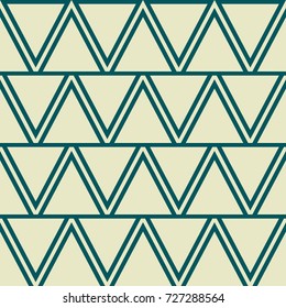 Triangle Pattern Design, Seamless Retro Trendy background, 1960s, 1970s, 1990s fashion style

