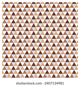 
Dreiecksmuster Design, buntes Vintage Muster Design, geometrischer Hintergrund mit Dreiecksform Muster.
