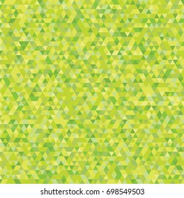Triangle pattern. green tone  seamless   background. Vector illustration for your graphic design.Vector illustration for your graphic design
