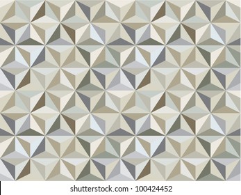 Triangle Pattern In Neutral Colors