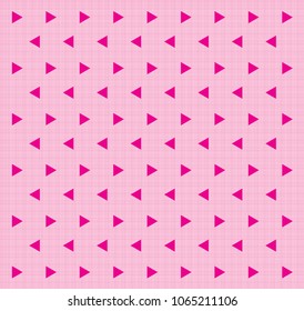 triangle pattern on fabric cloth