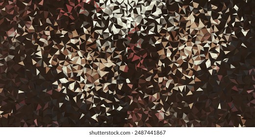 Triangle Pattern Seamless Geometric Vector Background Design