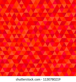 Triangle pattern. Seamless geometric wallpaper of the surface. Cute background with bright colors. Print for polygraphy, posters, t-shirts and textiles. Beautiful texture. Doodle for design