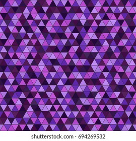 Triangle pattern. Seamless vector