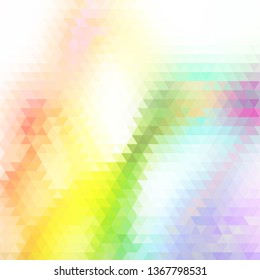 Triangle pattern. Seamless vector background.  pastel triangles