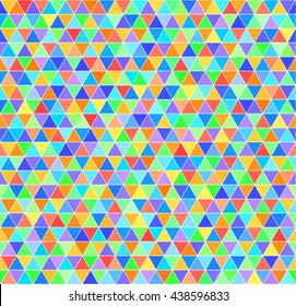 Triangle pattern. Seamless vector geometric background