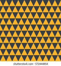 Triangle pattern. Trendy beauty simple many triangle seamless pattern