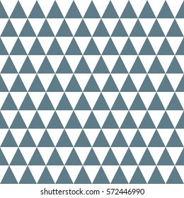 Triangle pattern. Trendy beauty simple many triangle seamless pattern