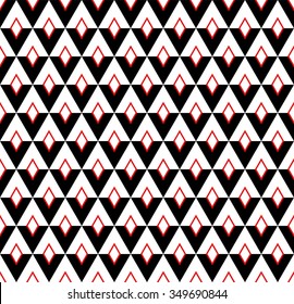 Triangle pattern vector, abstract geometric pattern