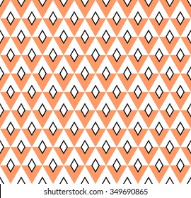 Triangle pattern vector, abstract geometric pattern