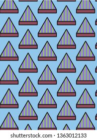 triangle pattern vector background