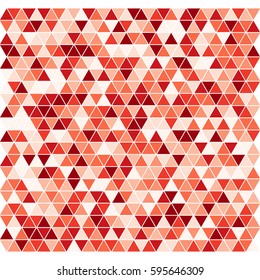 Triangle pattern. Vector background.