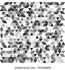 Triangle pattern. Vector background.