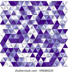Triangle pattern. Vector background.