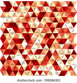 Triangle pattern. Vector background.