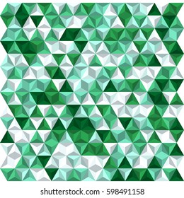 Triangle pattern. Vector background.