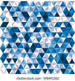 Triangle pattern. Vector background.