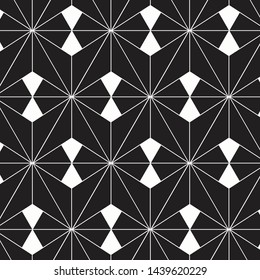 Triangle pattern. Vector background. Geometric abstract texture. Pattern is on swatch panel.