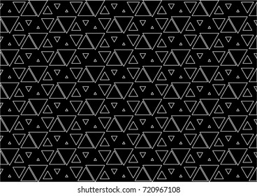 triangle pattern vector design for wallpaper, textile, background. Set 5