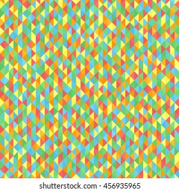 Triangle pattern. Vector seamless background