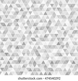 Triangle pattern. Vector seamless background