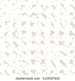 Triangle pattern. White ivory geometric seamless texture. Monochrome vector design print. Trendy graphic repeating tile. Kimono background. Stylish abstract linear ornament. 