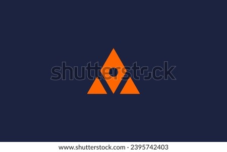 triangle people logo icon design Vector design template inspiration