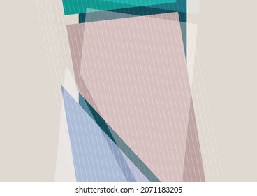Triangle, polygon geometric modern business presentation design template, abstract pattern for any background. Vector illustration