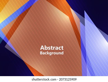 Triangle, polygon geometric modern business presentation design template, abstract pattern for any background. Vector illustration