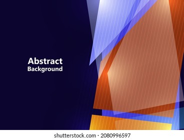 Triángulo, plantilla de diseño de presentación de negocios geométrica moderna de polígono, patrón abstracto para cualquier fondo. Ilustración del vector