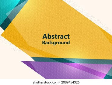 Triangle, polygon geometric modern business presentation design template, abstract pattern for any background. Vector illustration