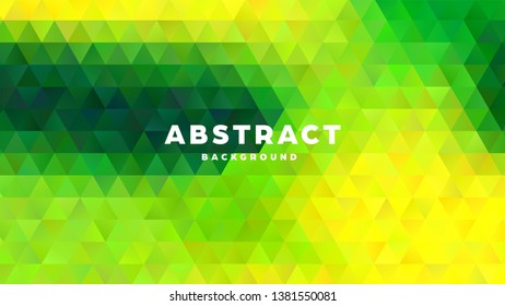 Triangle polygonal abstract background. Colorful gradient design. Low poly shape banner. Vector illustration.