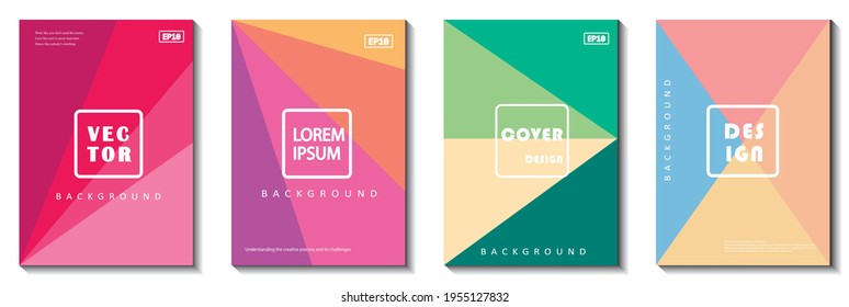Triangle polygonal abstract background.Minimal covers design. Colorful halftone gradients.background modern template design for web.Future geometric patterns.Abstract backgroun.Eps10