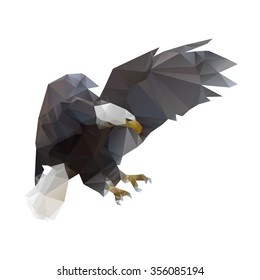 Triangle polygonal eagle