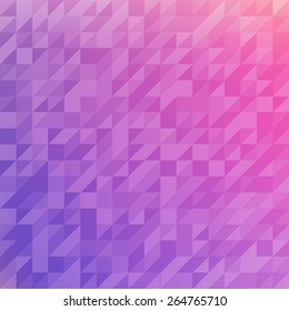 Triangle purpur background. Trendy color