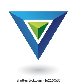 Triangle Pyramid Abstract Icon